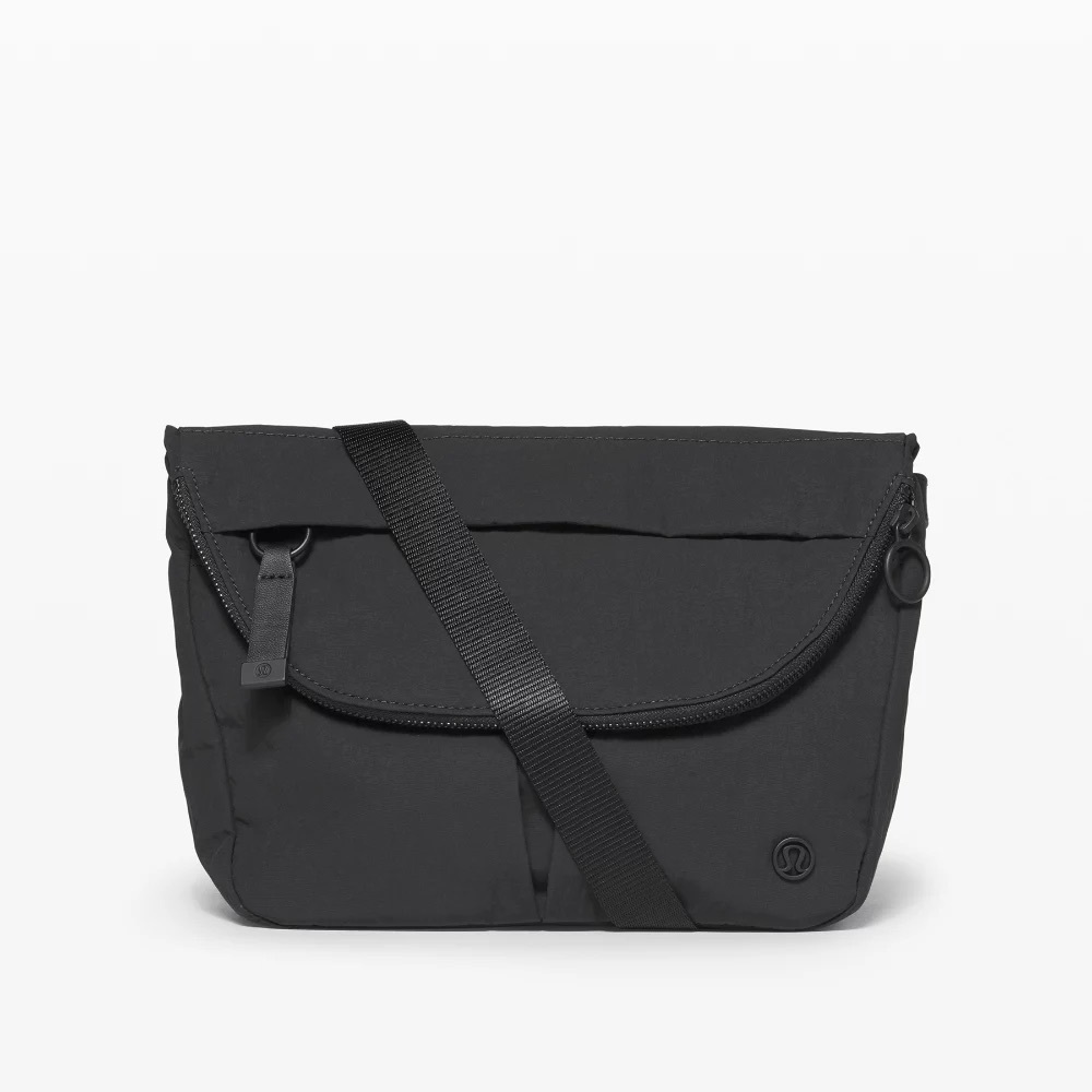 Lululemon Athletica All Black All Night Festival Bag 5L